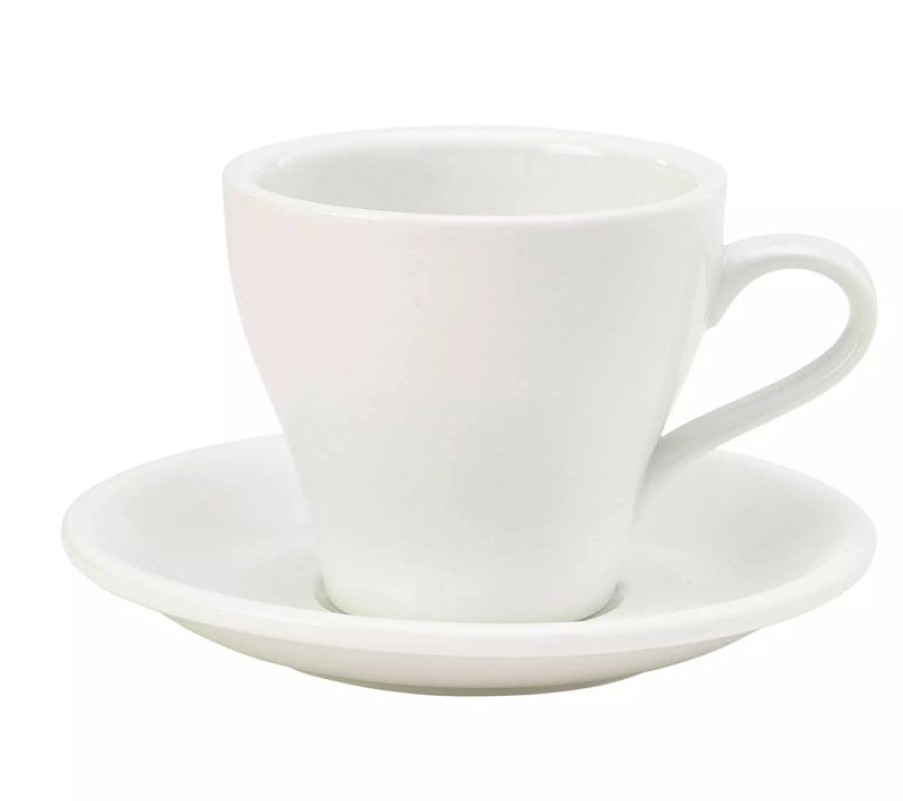 Gastetisch Barstuff Tassen & Untertassen | Tasse Tulip Weiu00Df - 180Ml (6 Stk.)