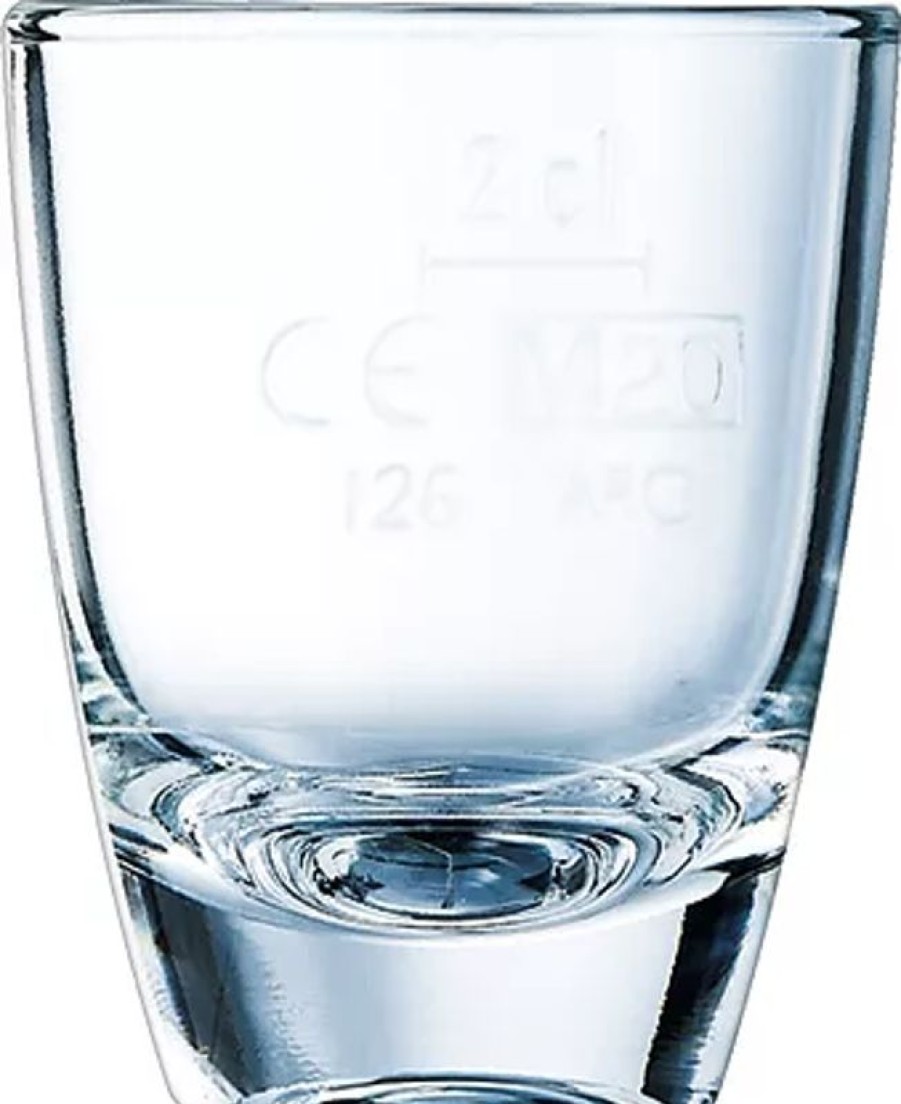 Glaser Barstuff Gin Glaser & Gin & Tonic | Schnapsglas Gin 12, Arcoroc - 35Ml, 2Cl Fs (1 Stk.)