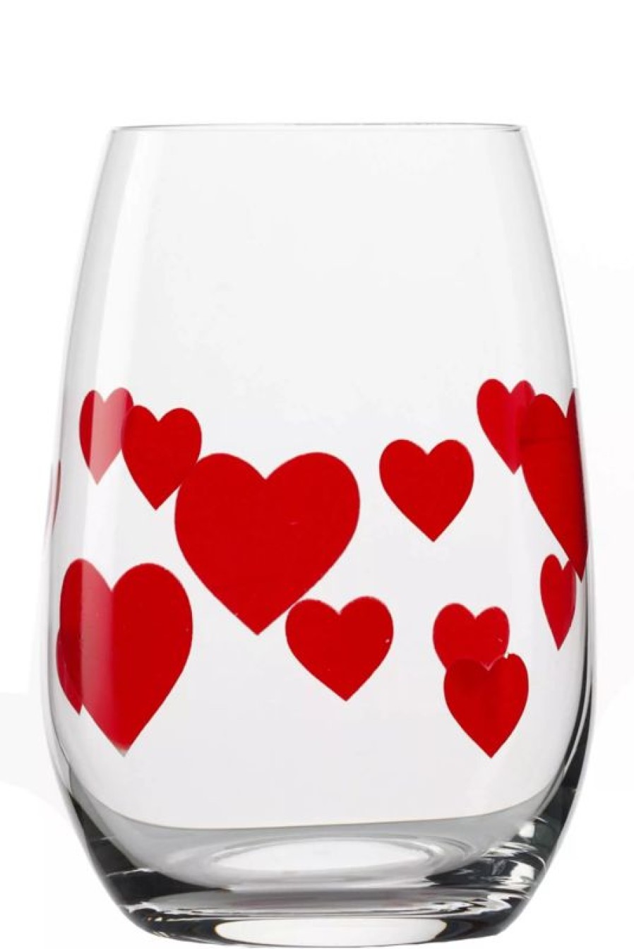 Glaser Barstuff Sonstige Glaser | Trinkglas Rot L'Amour, Stu00F6Lzle - 335Ml (1 Stk.)