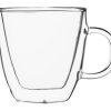 Glaser Barstuff Heisgetranke Glaser | Doppio Glas Mit Henkel, Doppelwandig, Enjoy - 0,15L