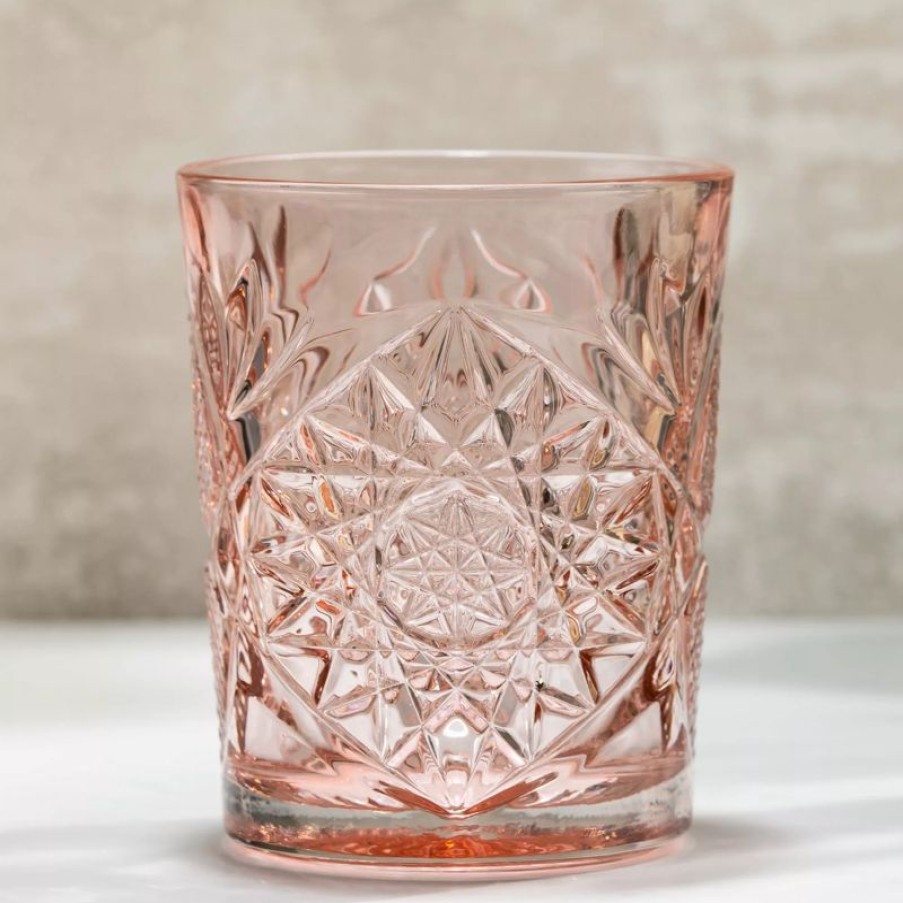 Glaser Barstuff Libbey | D.O.F. Glas Hobstar Coral, Libbey - 355Ml (1 Stk.)