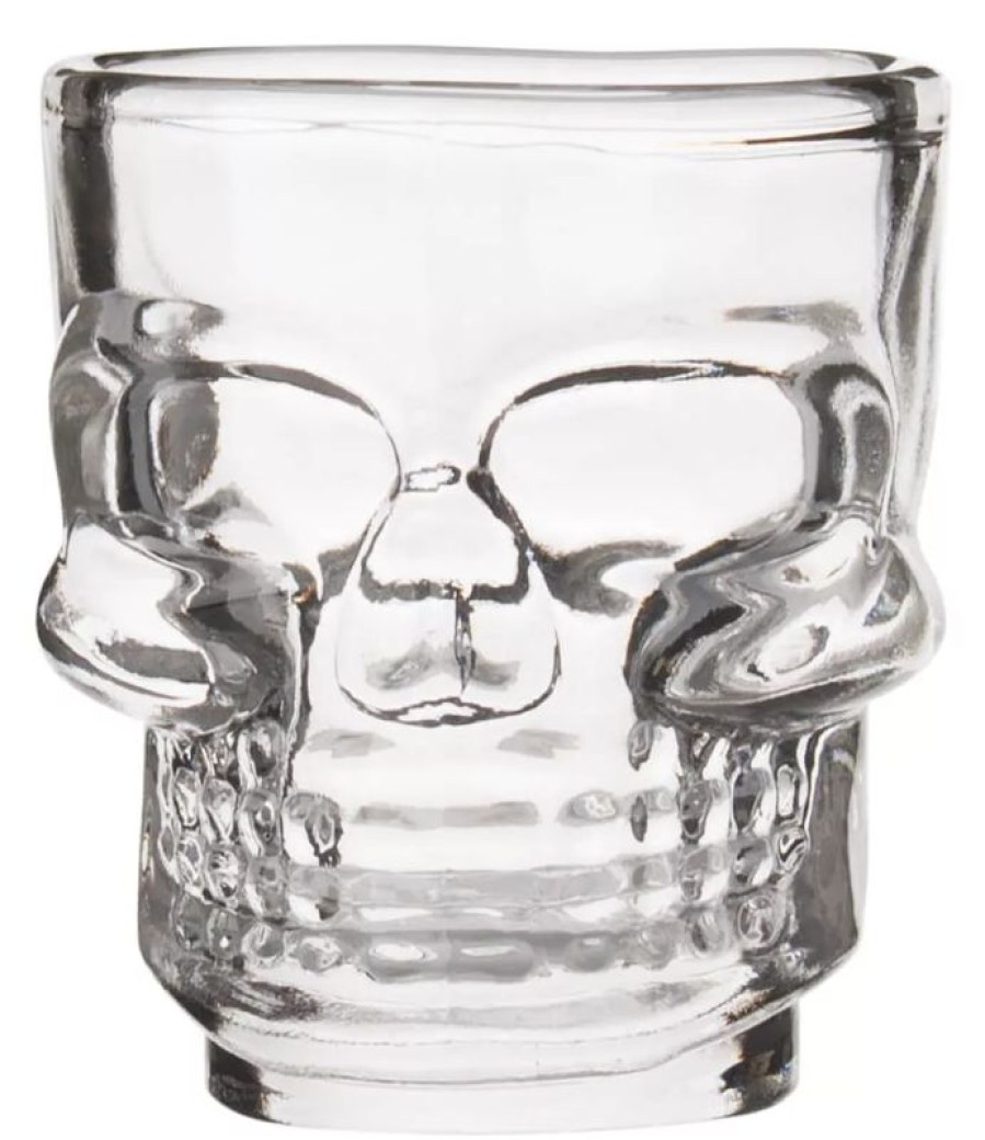 Glaser Barstuff Schnapsglaser | Totenkopf Skull Shot Glas, Prime Bar - 50Ml (1 Stk.)