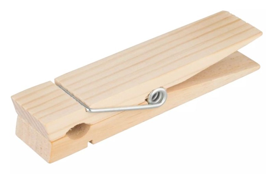 Gastetisch Barstuff Tischaufsteller & Kartenhalter | Kartenhalter Holzklammer Xxl - 15X3,5X2,5Cm