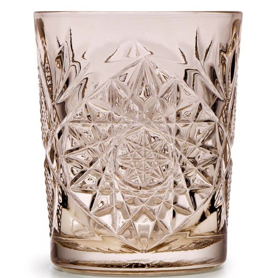 Glaser Barstuff Libbey | D.O.F. Glas Hobstar Taupe, Libbey - 355Ml (1 Stk.)