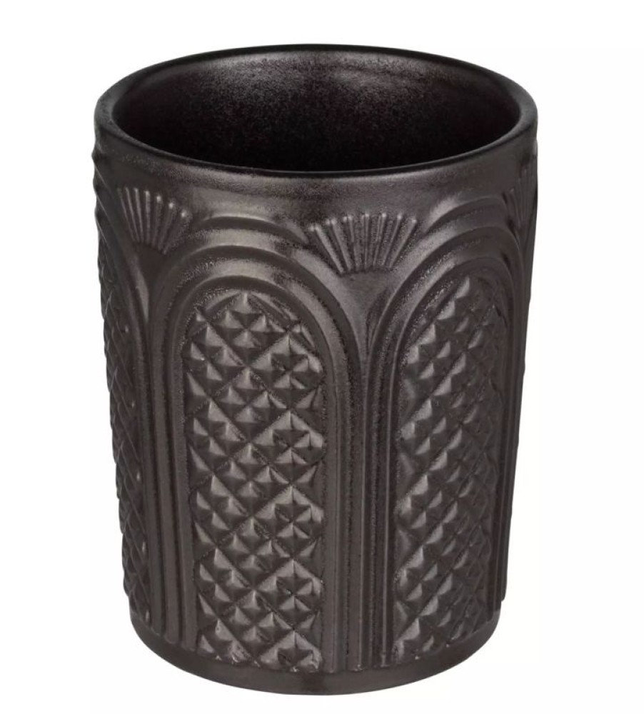 Glaser Barstuff Tiki Becher | D.O.F. Becher Astor Black - 350Ml (1 Stk.)