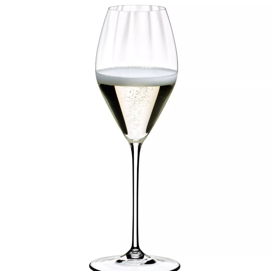 Glaser Barstuff Sektglaser | Champagnerglas Performance, Riedel - 375Ml (2 Stk.)