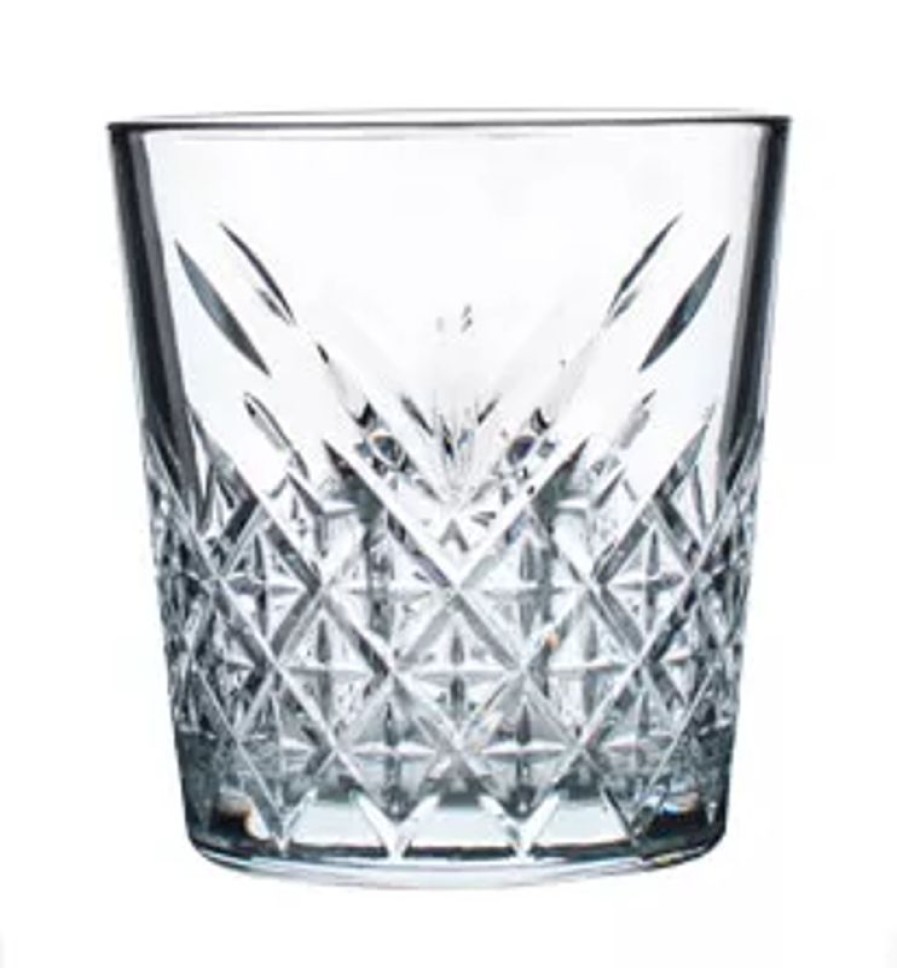 Glaser Barstuff Double Old Fashioned Glaser | Whiskyglas Timeless Stapelbar, Pasabahce - 355Ml (1 Stk.)