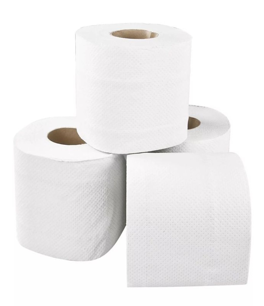 Technik & Barbau Barstuff Toilettenpapier | Toilettenpapier 3Lg., Hochweiu00Df - 250 Blatt (64 Rollen)