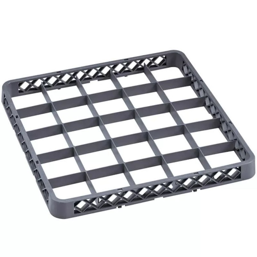 Servicepersonal Barstuff Spulkorbe | Aufsatz Spu00Fclkorb 25-Fach, Grau (Rack 98) - 50X50X4,5Cm