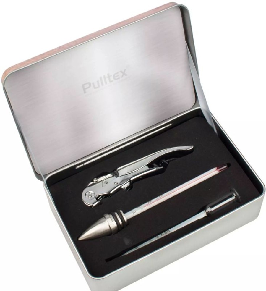 Barzubehor Barstuff Kellnermesser | Click Cut Wein Set, Pulltex (Box)