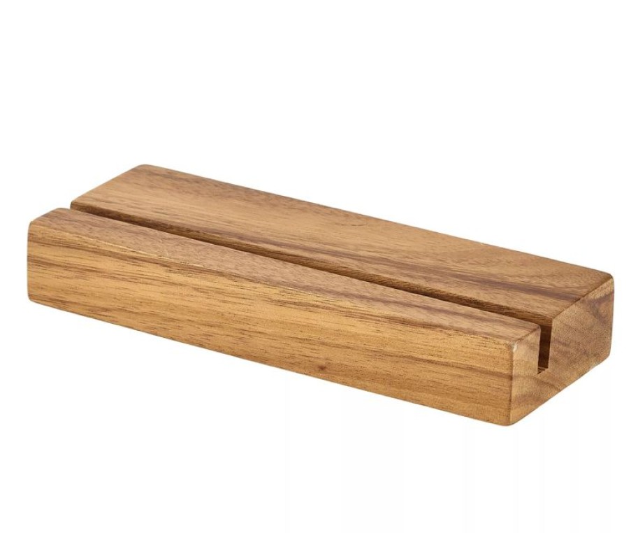 Gastetisch Barstuff Tischaufsteller & Kartenhalter | Kartenhalter Holz Grou00Df - 20X7,5X3,2Cm