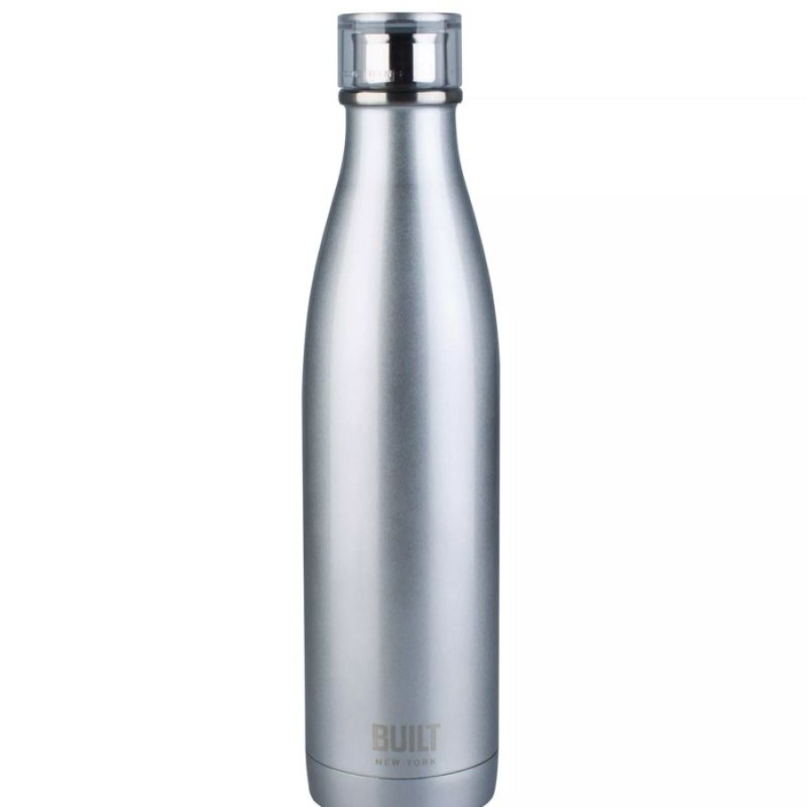 Barzubehor Barstuff Kaffeebecher & Co. | Thermosflasche Built, Metallic Silber - 740Ml