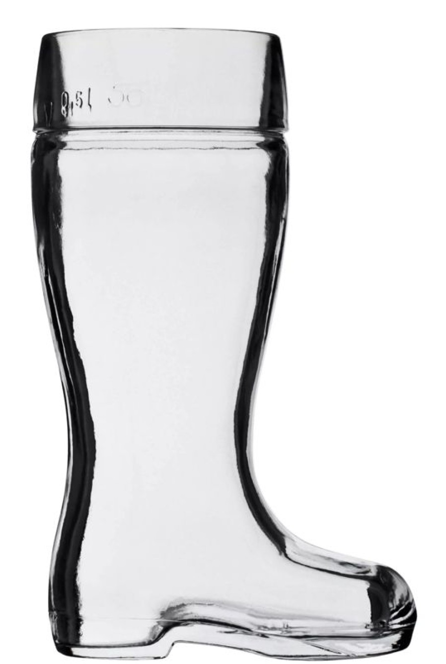 Glaser Barstuff Bier Spezialglaser | Bierstiefel, Stu00F6Lzle Oberglas - 685Ml, 0,5L Fs