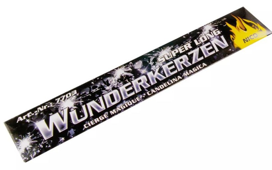 Verbrauchsartikel Barstuff Party Dekoration | Wunderkerze - 30Cm (10 Stk.)