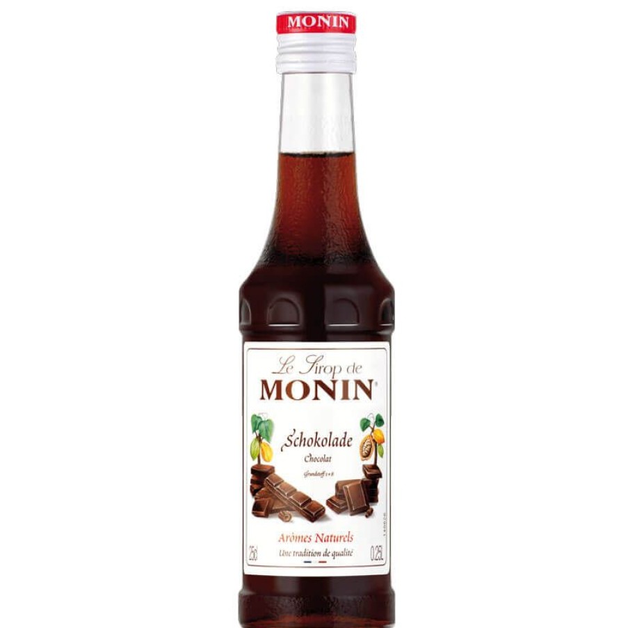 Verbrauchsartikel Barstuff Monin Sirup | Schokolade (Braun) - Monin Sirup Kleinflasche (0,25L)