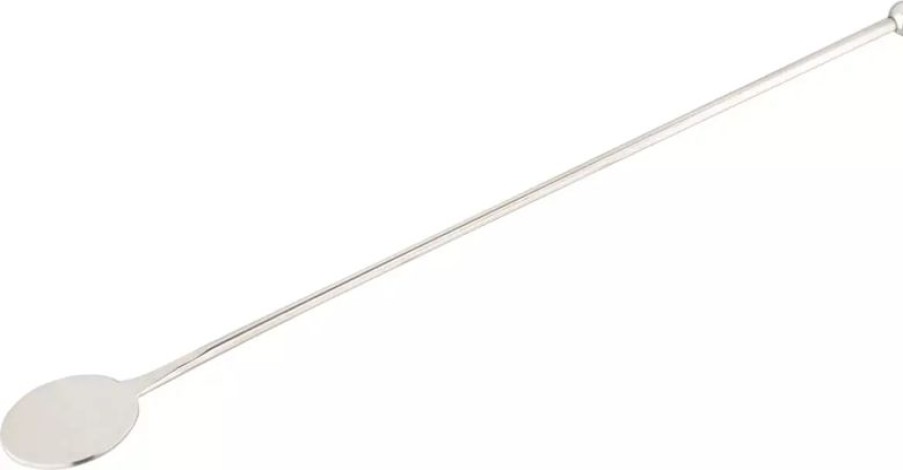 Verbrauchsartikel Barstuff Cocktaildekoration | Edelstahl Drinkstirrer Mit Kugel Und Mu00Fcnze, Prime Bar - 21Cm