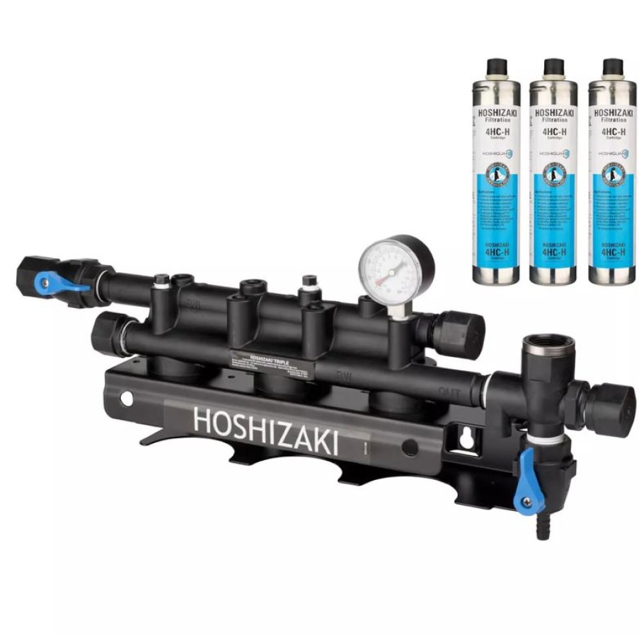 Technik & Barbau Barstuff Wasserfilter & Zubehor | Hoshizaki Triple Wasserfilter Set (Kopf+Filter) Ev9320-53