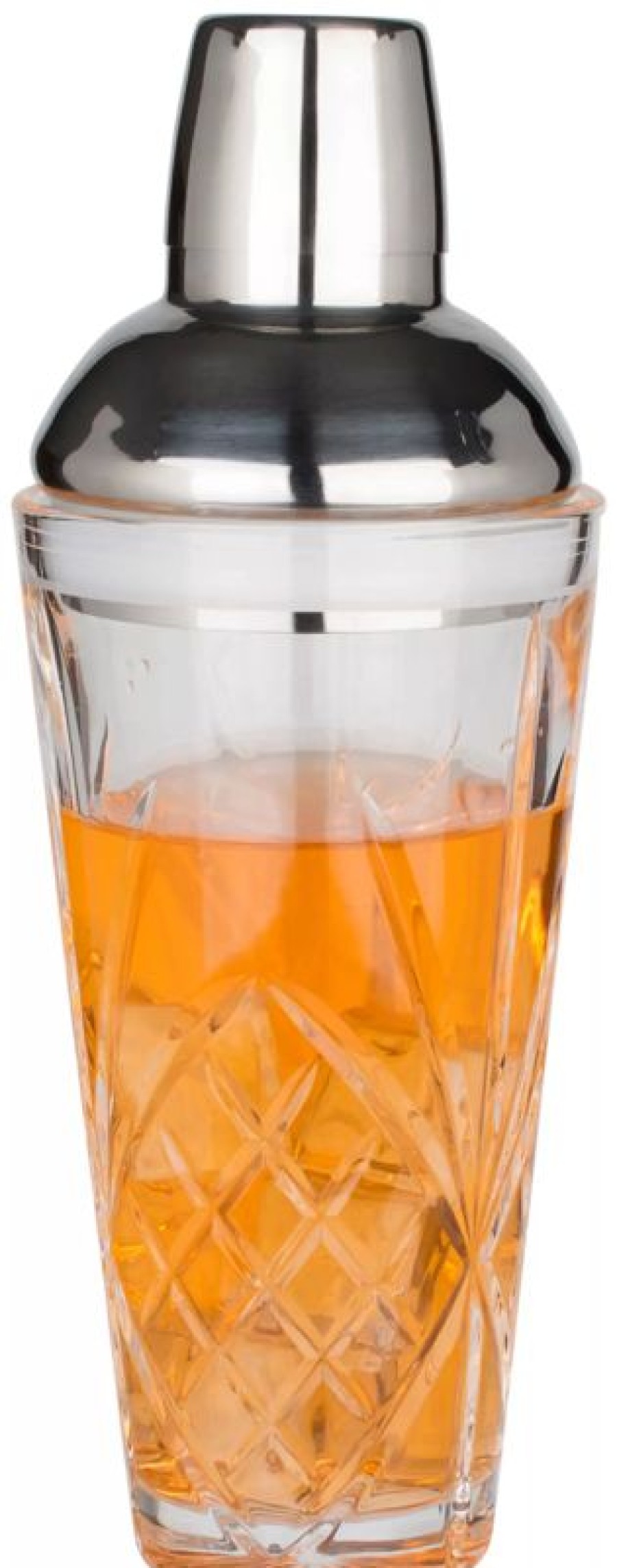 Barzubehor Barstuff 3&Tlg. Cocktailshaker | Cocktail Shaker Vintage, Glas, Prime Bar - 500Ml