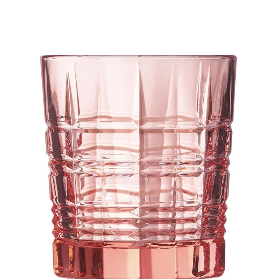 Glaser Barstuff Arcoroc | Whiskyglas Brixton Colors, Arcoroc, Pink - 300Ml (1 Stk.)