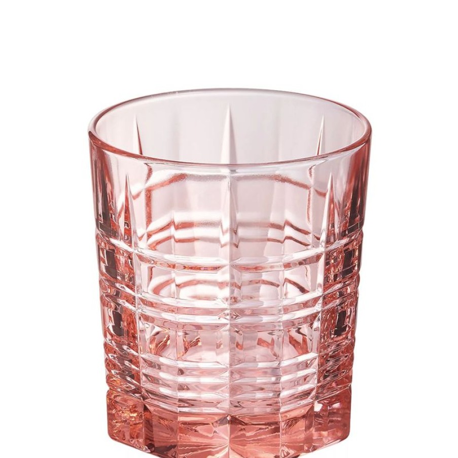 Glaser Barstuff Arcoroc | Whiskyglas Brixton Colors, Arcoroc, Pink - 300Ml (1 Stk.)