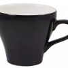 Gastetisch Barstuff Tassen & Untertassen | Tasse Tulip Schwarz - 350Ml (6 Stk.)