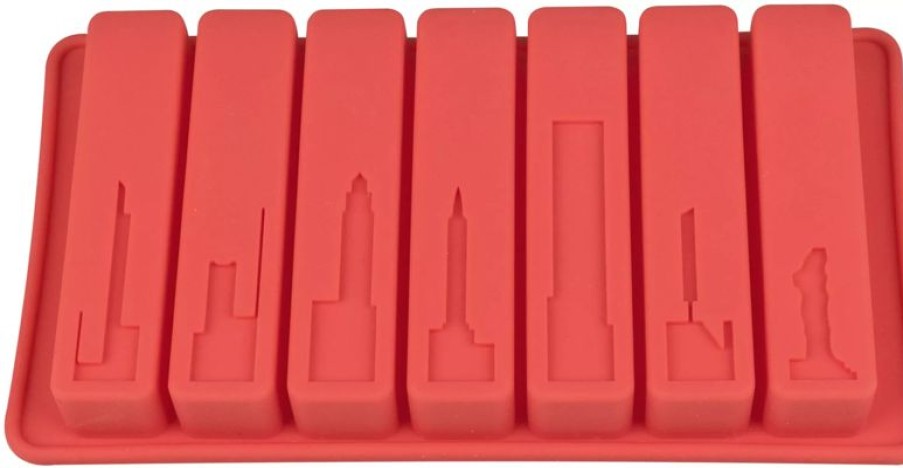 Barzubehor Barstuff Eisformen & Eiswurfelformen | Eiswu00Fcrfelform Spears New York, Silikon - 10X2X2Cm