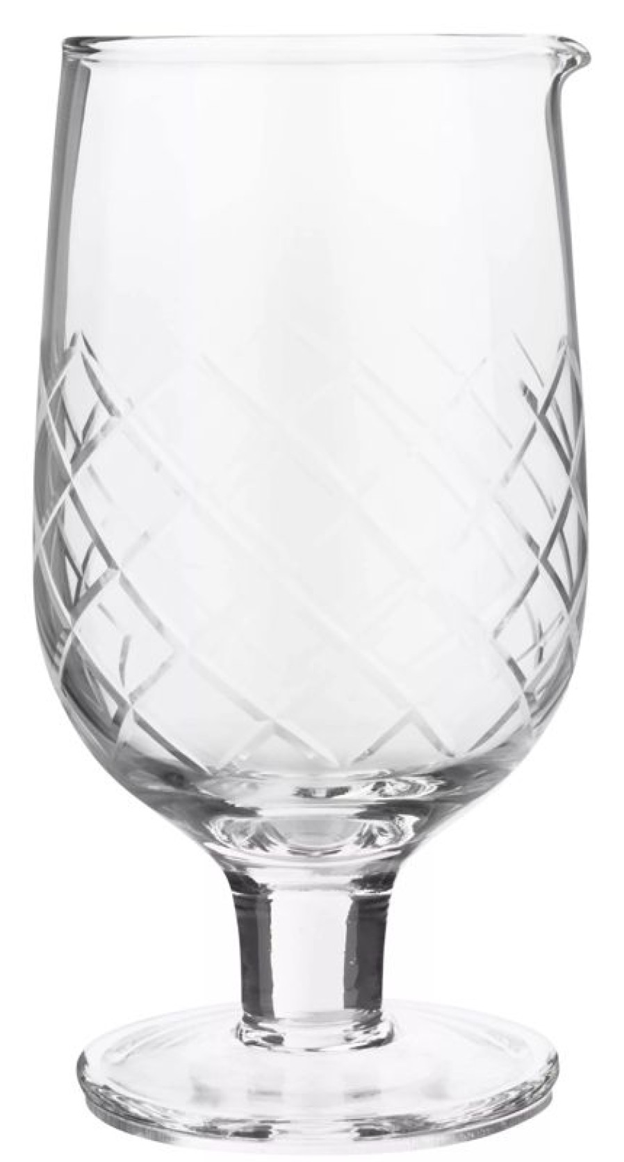 Barzubehor Barstuff Ruhrglaser | Ru00Fchrglas Diamond, Mit Ausgusslippe Und Stiel, Prime Bar - 840Ml