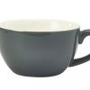 Gastetisch Barstuff Tassen & Untertassen | Cappuccinotasse Grau - 175Ml (6 Stk.)