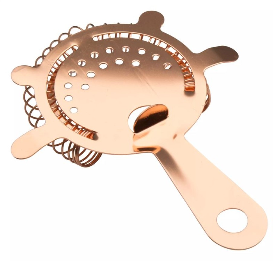 Barzubehor Barstuff Barsiebe & Strainer | Barsieb Edelstahl - Kupferfarben (8Cm)