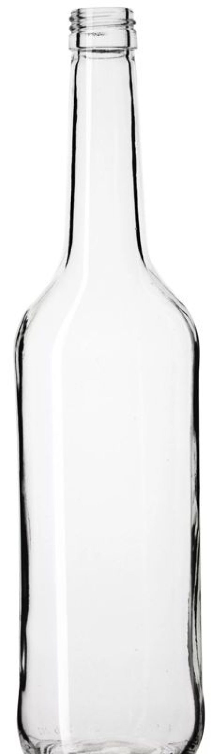 Servicepersonal Barstuff Flaschen | Glasflasche Geradhals Klar - 700Ml