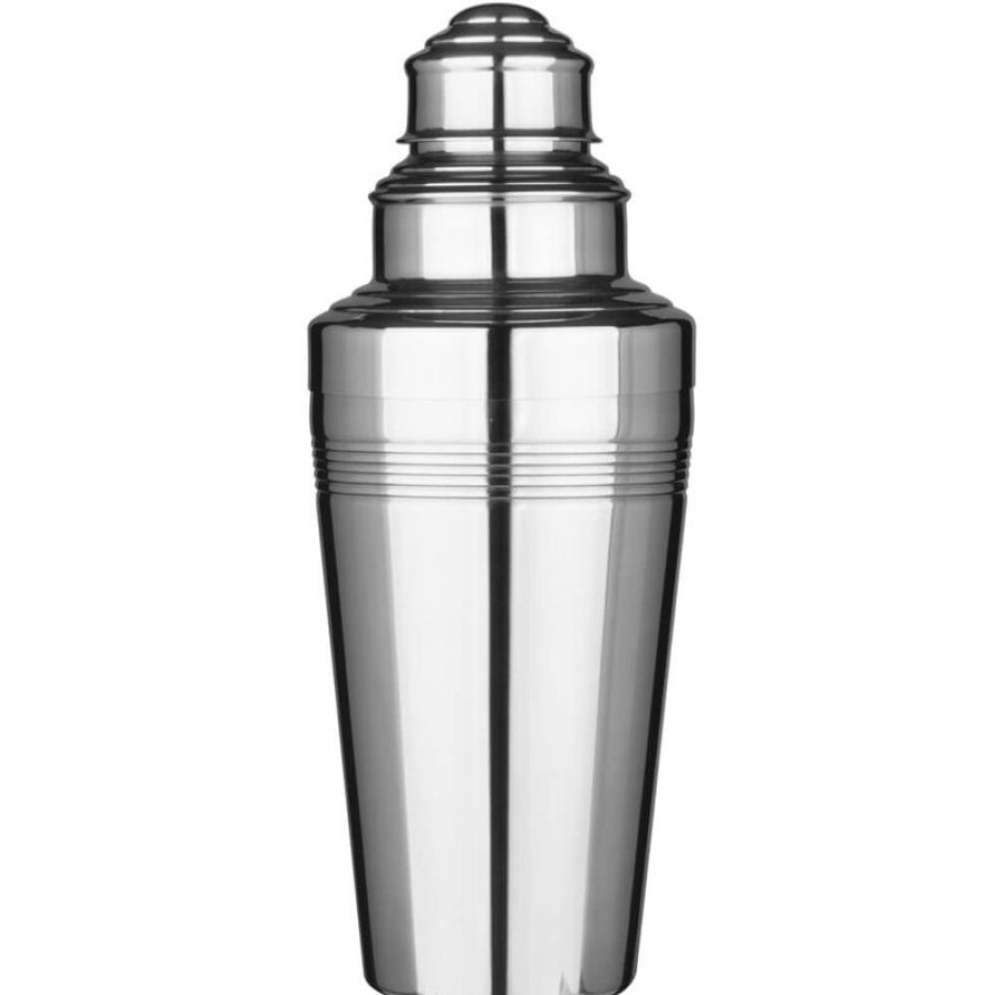 Barzubehor Barstuff 3&Tlg. Cocktailshaker | Cocktail Shaker Coley Einfach, Edelstahl, Dreiteilig, Poliert - 500Ml