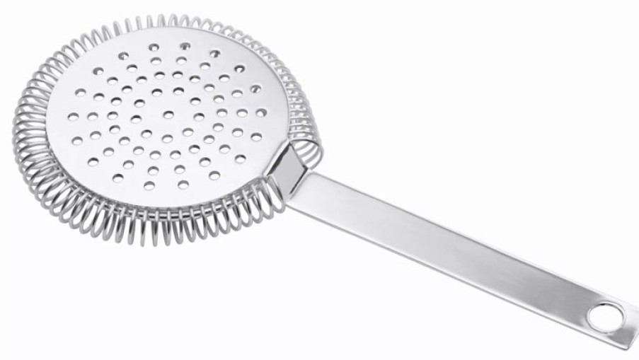 Barzubehor Barstuff Barsiebe & Strainer | Barsieb, Messing - Versilbert (8,8Cm)