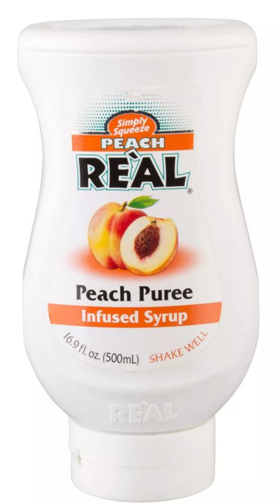 Verbrauchsartikel Barstuff Real Cocktail Zutaten | Peach Real - Pfirsichsirup (500Ml)