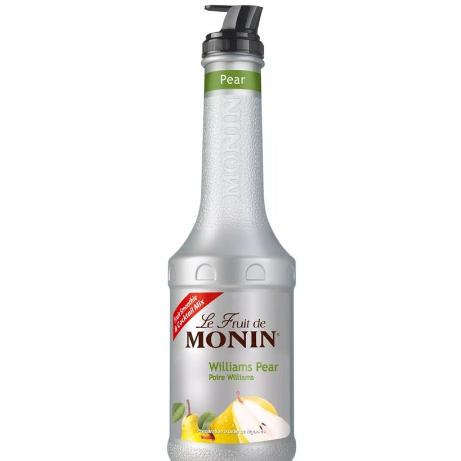 Verbrauchsartikel Barstuff Monin Sirup | Birne Fruchtpu00Fcree Mix - Monin (1,0L)