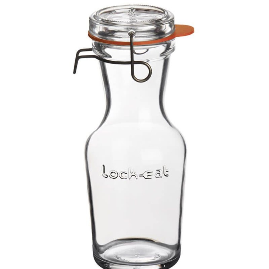 Servicepersonal Barstuff Flaschen | Karaffe Lock-Eat, Luigi Bormioli, Mit Deckel - 500Ml (1 Stk.)