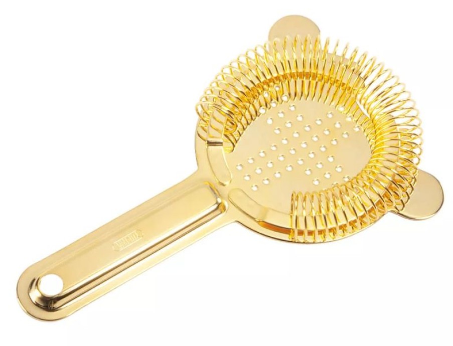 Barzubehor Barstuff Barsiebe & Strainer | Barsieb Yukiwa, Edelstahl - Goldfarben (8Cm)