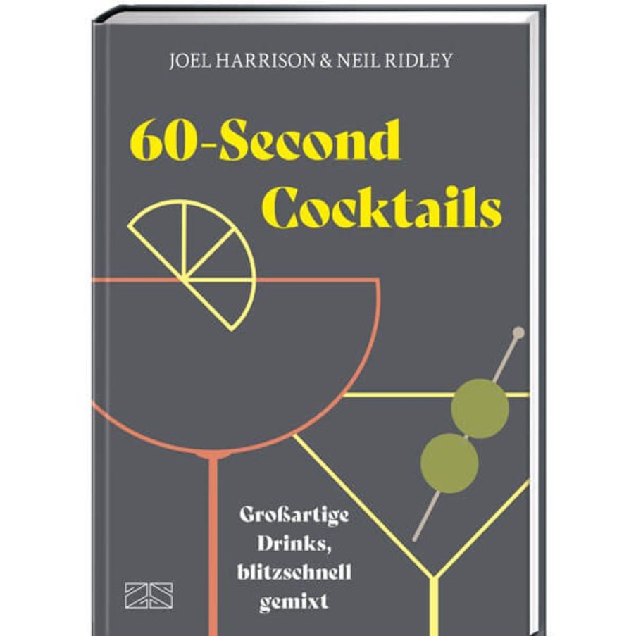 Servicepersonal Barstuff Cocktailbucher | 60-Second Cocktails