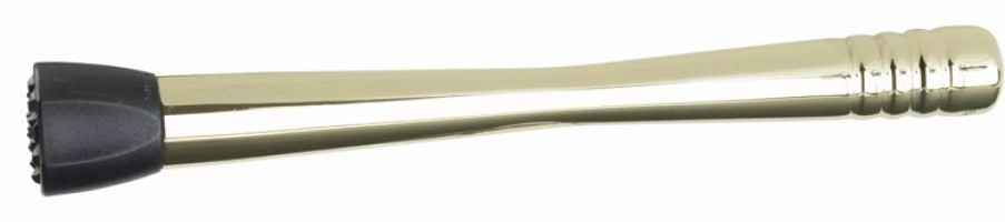 Barzubehor Barstuff Barstossel | Barstu00F6U00Dfel Barstik, Edelstahl, U00Dcberbartools - Goldfarben (22,5Cm)