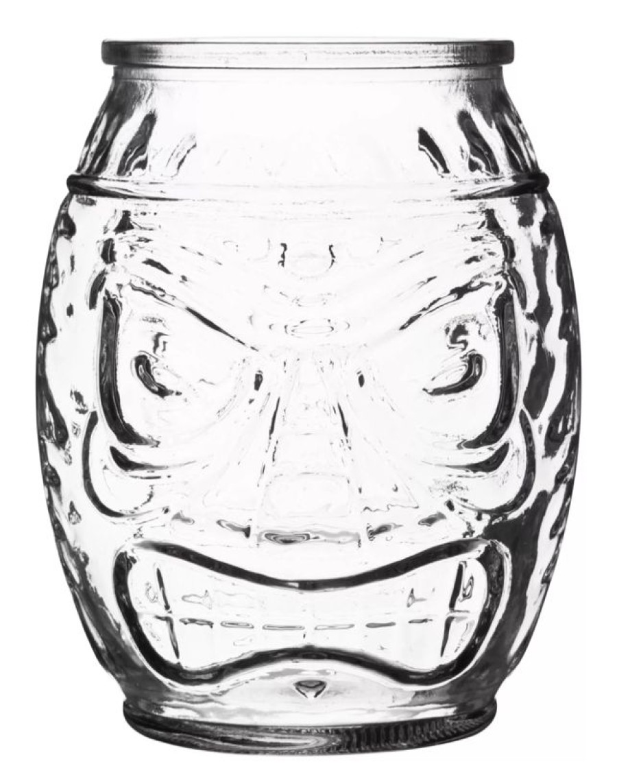 Glaser Barstuff Tiki Becher | Tiki Barrel Glas - 580Ml (6 Stk.)