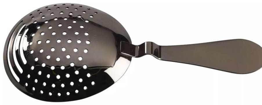 Barzubehor Barstuff Barsiebe & Strainer | Julep Barsieb, Edelstahl - Gunmetal Black (9Cm)