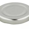 Servicepersonal Barstuff Flaschenverschlusse & Deckel | Deckel Fu00Fcr 250Ml Milchflasche - Silberfarben (44,8Mm)