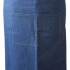 Servicepersonal Barstuff Kleidung & Co. | Kellnerschu00Fcrze, Jeans, 70X90Cm - Dunkelblau