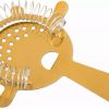 Barzubehor Barstuff Barsiebe & Strainer | Barsieb, Edelstahl - Goldfarben (8Cm)