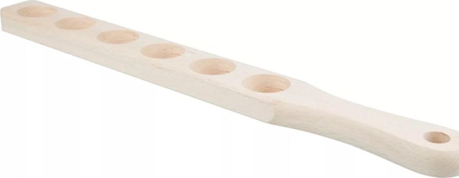 Glaser Barstuff Schnapsglaser | Schnapslatte Holz, 50,5Cm - Fu00Fcr 6 Glu00E4Ser