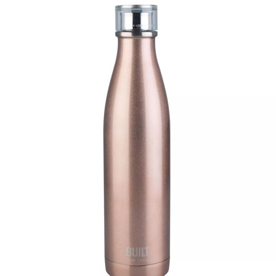 Barzubehor Barstuff Kaffeebecher & Co. | Thermosflasche Built, Rosu00E9Gold - 740Ml