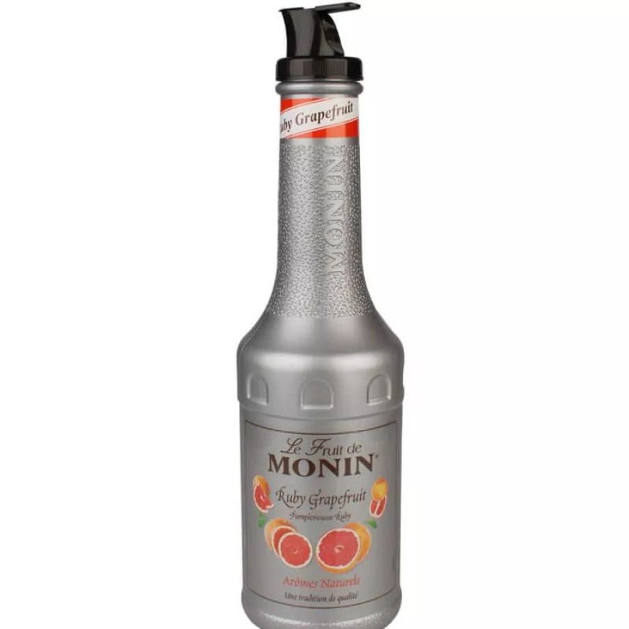 Verbrauchsartikel Barstuff Monin Sirup | Ruby Grapefruit Fruchtpu00Fcree Mix - Monin (1,0L)