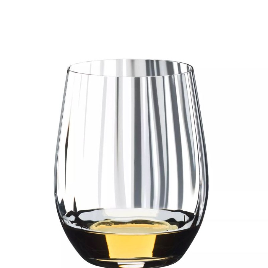 Glaser Barstuff Double Old Fashioned Glaser | Whiskyglas Optical O, Riedel - 344Ml (2 Stk.)