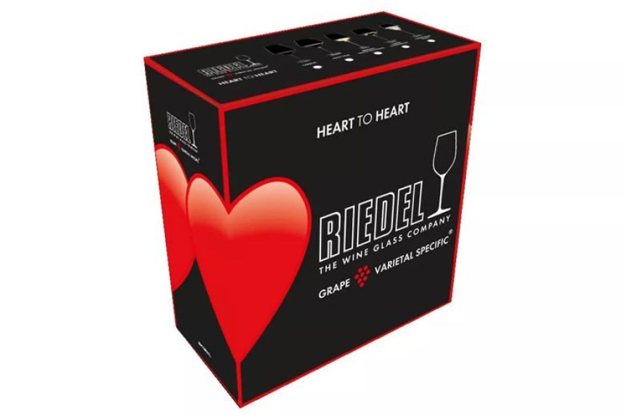 Glaser Barstuff Sektglaser | Champagnerglas Heart To Heart, Riedel - 305Ml (2 Stk.)