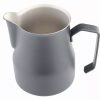 Barzubehor Barstuff Milchgieser | Milchgie Europa, Motta, Edelstahl Schwarz - 500Ml