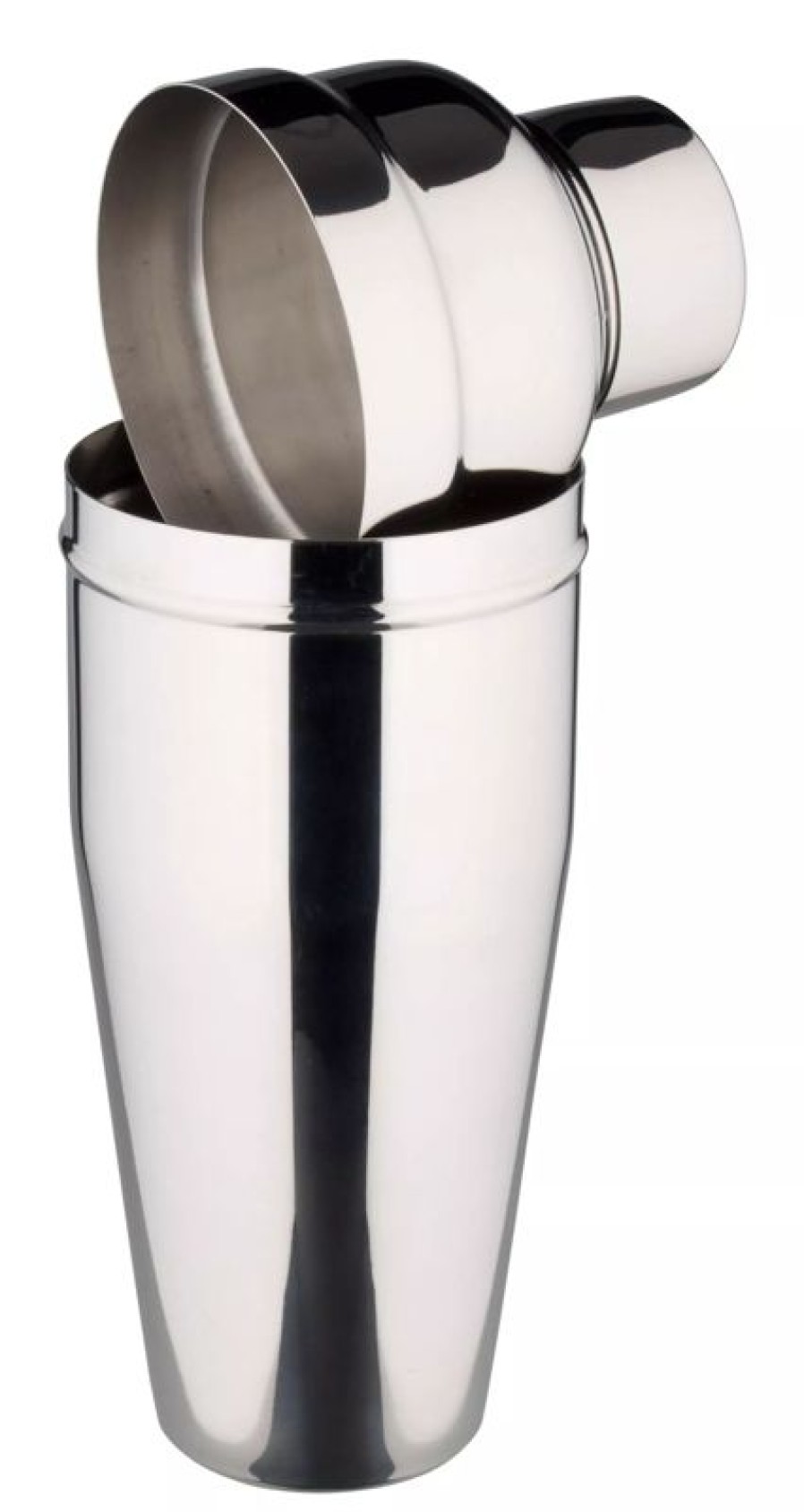 Barzubehor Barstuff 3&Tlg. Cocktailshaker | Cocktail Shaker, Dreiteilig, Wide Cap, Prime Bar - 950Ml